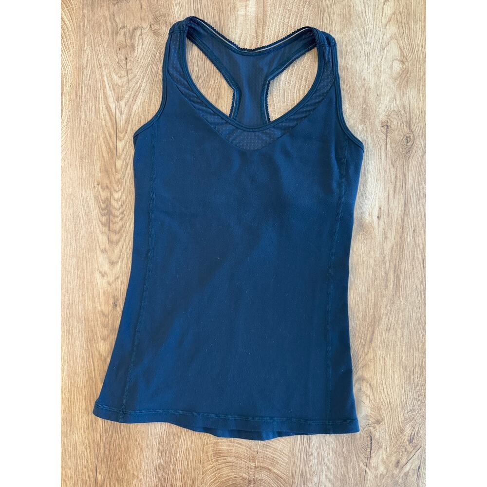 Lululemon | Black Deep Breath Tank | Size 4